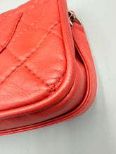 Load image into Gallery viewer, Chanel Lambskin Quilted Medium Icons Secret Label Flap Coral