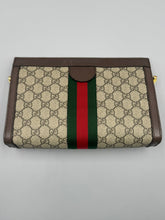 Load image into Gallery viewer, Gucci Medium GG Ophidia Clutch on chain