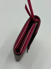 Load image into Gallery viewer, Louis Vuitton Victorine monogram wallet with pink interior