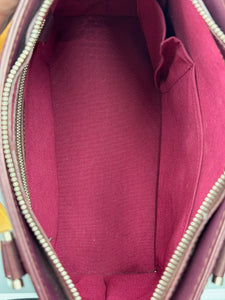 Louis Vuitton Amarante Vernis Stockton shoulder bag