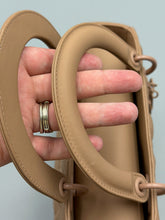 Load image into Gallery viewer, Christian Dior Ultra Matte Monochrome Cannage Medium Lady Dior tote with strap