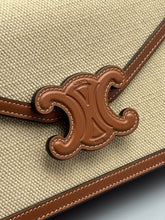 Load image into Gallery viewer, Celine Triomphe canvas wallet on chain