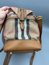 Load image into Gallery viewer, Burberry Nova Check Diaper / Carry on bag