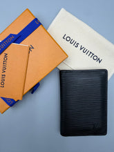 Load image into Gallery viewer, Louis Vuitton pocket organizer black epi