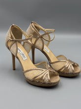Load image into Gallery viewer, Jimmy Choo Laced Pattern heels - size 37
