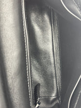 Load image into Gallery viewer, Valentino Nappa Monochrome Medium Roman Stud Shoulder Bag Black on black