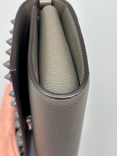 Load image into Gallery viewer, Christian Louboutin Paloma embellished grey wallet on chain