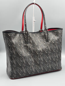 Christian Louboutin Cabata large printed tote with pouch