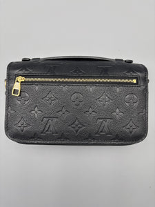 Louis Vuitton East West Pochette metis black empreinte monogram