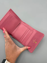Load image into Gallery viewer, Chanel Trifold Pink Chevron boy wallet