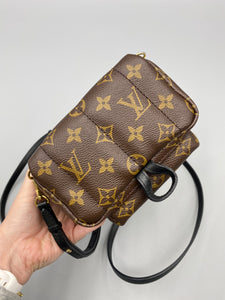 Louis Vuitton Palm Springs mini monogram backpack