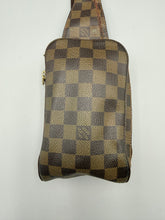 Load image into Gallery viewer, Louis Vuitton Geronimo ebene sling bag ebene