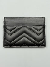 Load image into Gallery viewer, Gucci Black Marmont Half Moon crossbody on chain plus wallet