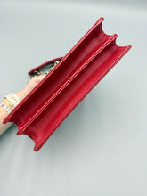 Load image into Gallery viewer, Miu Miu Confidential quilted red bag on chain