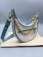 Load image into Gallery viewer, Louis Vuitton Loop PM Blue 1854 with chain and strap