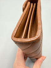 Load image into Gallery viewer, Gucci brown Marmont GG wallet on chain