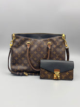 Load image into Gallery viewer, BUNDLE* Louis Vuitton Pallas MM with matching wallet