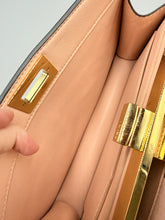 Load image into Gallery viewer, Fendi Small Cognac Smooth leather Peekaboo top handle crossbody