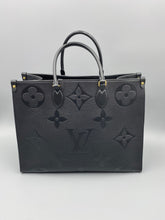 Load image into Gallery viewer, Louis Vuitton Onthego GM Black empriente Monogram Tote Bag