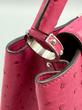 Load image into Gallery viewer, Louis Vuitton Ostrich Capucines MM pink