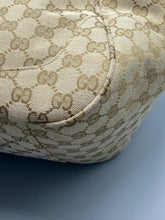 Load image into Gallery viewer, Gucci large Mercato GG print canvas tote