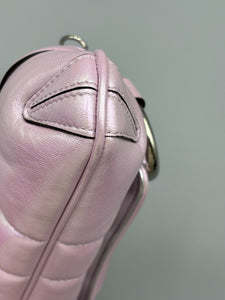 Gucci pink Irredescent Horsebit shoulder bag