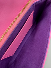 Load image into Gallery viewer, Louis Vuitton Pink and Purple Lambskin Coussin pouchette on chain