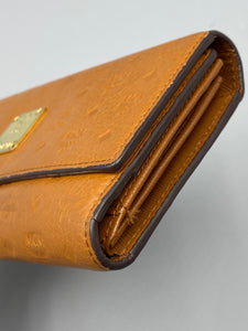 MCM Visetos Heritage trifold wallet