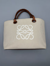 Load image into Gallery viewer, Loewe Small anagram canvas tote