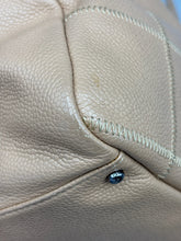 Load image into Gallery viewer, Chanel beige Whipstitch quilted shoulder tote