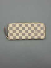 Load image into Gallery viewer, Bundle - Louis Vuitton Clemence wallet azur and LV Neverfull azur Pochette