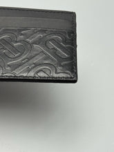 Load image into Gallery viewer, Burberry Black check card holder
