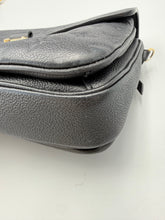 Load image into Gallery viewer, Louis Vuitton Pochette Metis Noir Monogram Empreinte with strap