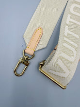 Load image into Gallery viewer, Louis Vuitton Beige Adjustable Guitar strap