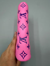 Load image into Gallery viewer, Louis Vuitton Pink and Purple Lambskin Coussin pouchette on chain