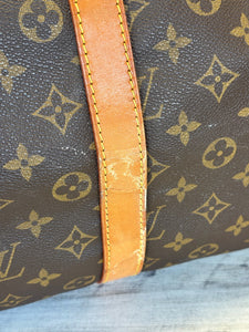 Louis Vuitton Keepall 55 Bandouliere bag with non braned strap