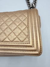 Load image into Gallery viewer, Chanel Old Medium Calfskin Bronze Le Boy bag on chain