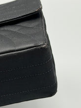 Load image into Gallery viewer, Chanel Vintage Black Spiral Quilted Satin Single Flap with Gold Hardware