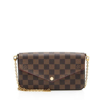 Load image into Gallery viewer, Louis Vuitton Felicie ebene crossbody