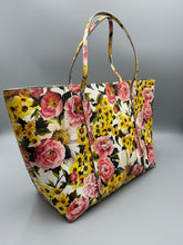 Load image into Gallery viewer, Dolce and Gabbana Miss Escape Open Tote Printed Saffiano Leather with matching pouch