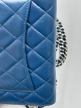 Load image into Gallery viewer, Chanel CC Navy Blue Lambskin Wallet on Chain crossbody