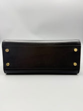 Load image into Gallery viewer, Saint Laurent Monogram Cabas Leather Black small tote with strap