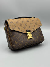 Load image into Gallery viewer, Louis Vuitton Reverse Pochette Metis Monogram with strap