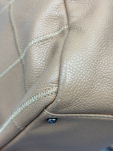 Load image into Gallery viewer, Chanel beige Whipstitch quilted shoulder tote