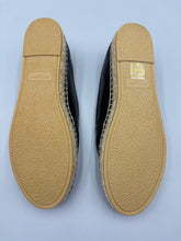 Load image into Gallery viewer, YSL black leather espadrilles - size 38 -  fit like a US 7