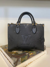 Load image into Gallery viewer, Louis Vuitton Onthego PM Black empriente Monogram Tote with strap