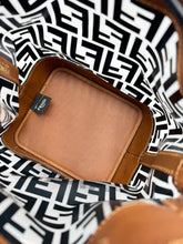 Load image into Gallery viewer, Fendi TPU FF Vitello Aura F is Fendi Grande Mon Tresor Bucket Bag with strap