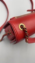 Load image into Gallery viewer, Chanel Red top handle stitched crossbody