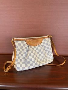 Louis Vuitton Siracusa PM azur crossbody