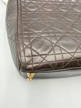 Load image into Gallery viewer, Christian Dior Brown Lady Dior Calfskin Large with Dior strap
